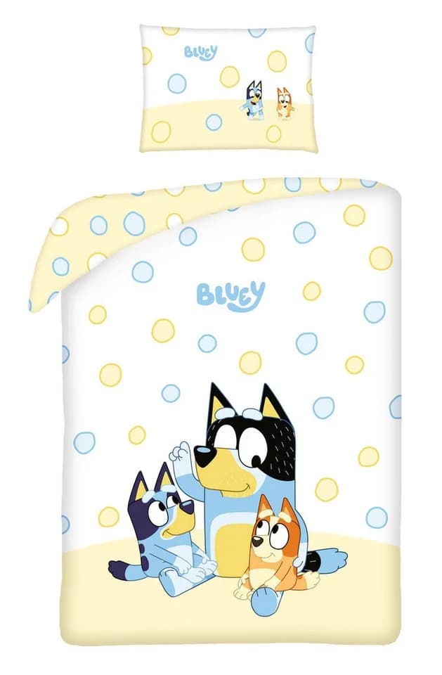 Bluey Babybettwäsche 100x135 cm 100% Baumwolle