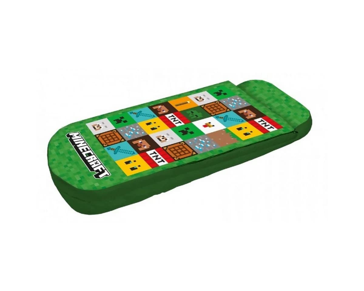 Minecraft Kinderschlafsack mit Luftmatratze