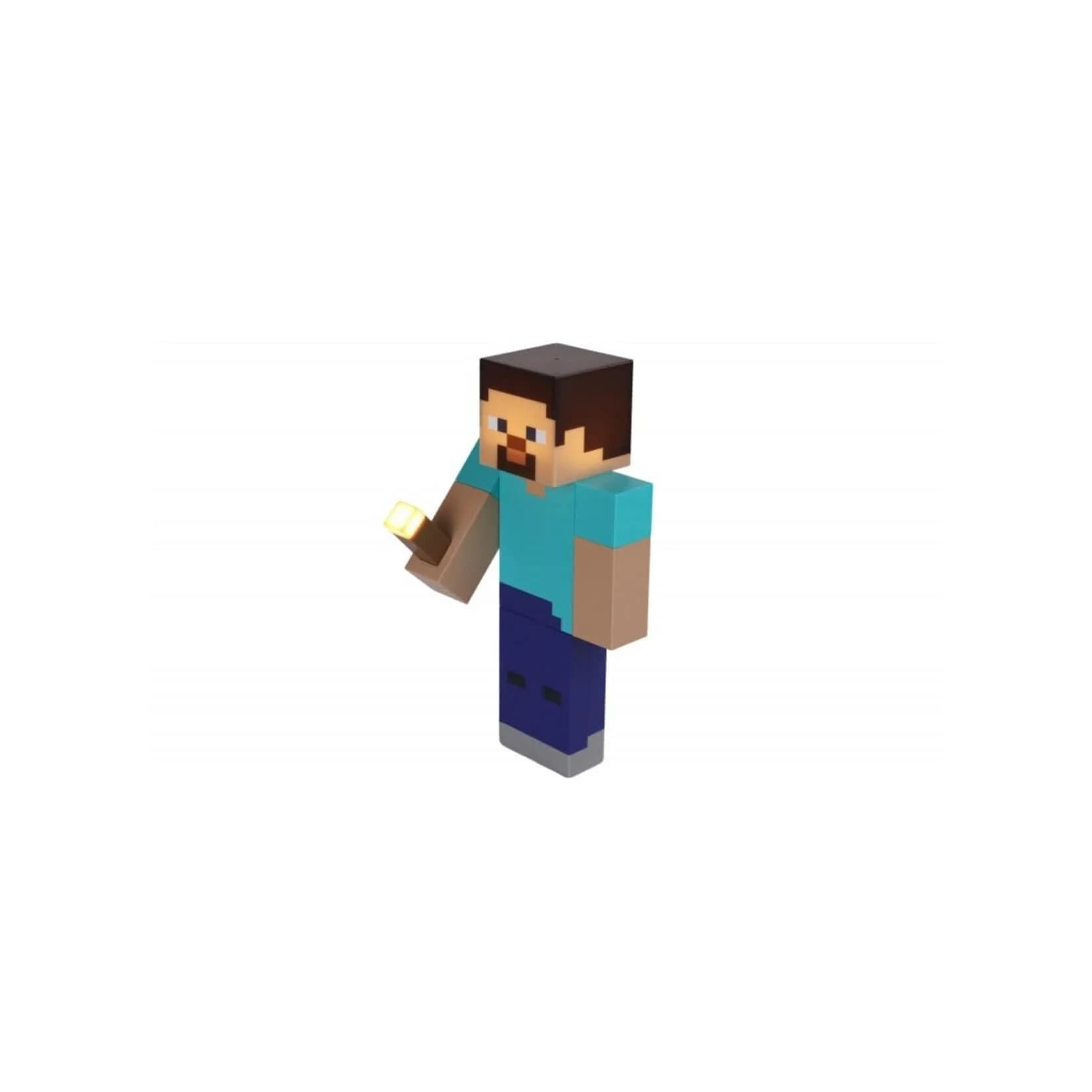 Minecraft 2-in-1 Lampe 40 cm Nachtlicht Taschenlampe USB-C