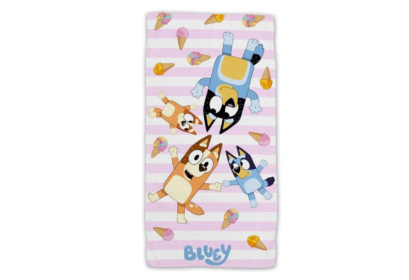 Bluey Strandtuch Frottee Badetuch mit Premium Druck 70x140 cm - Bild 2