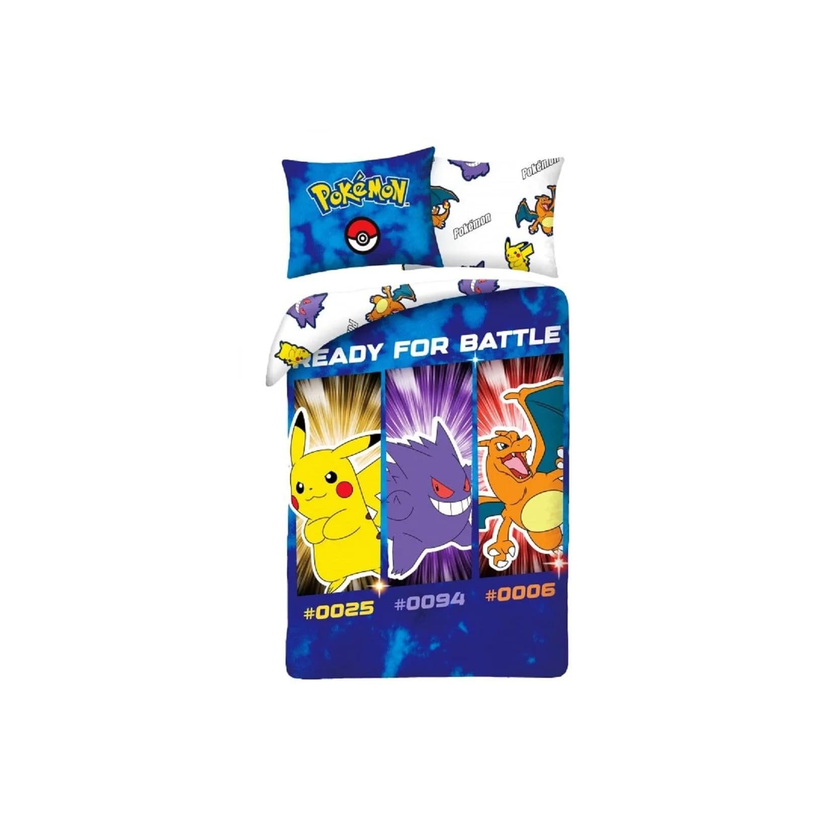 Pokémon Bettwäsche Set Baumwolle Kinderzimmer Motiv
