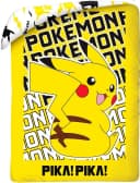 Halantex Bettwäsche Pokemon Pikachu Wendemotiv 135x200 & 80x80 Baumwolle Bild 3