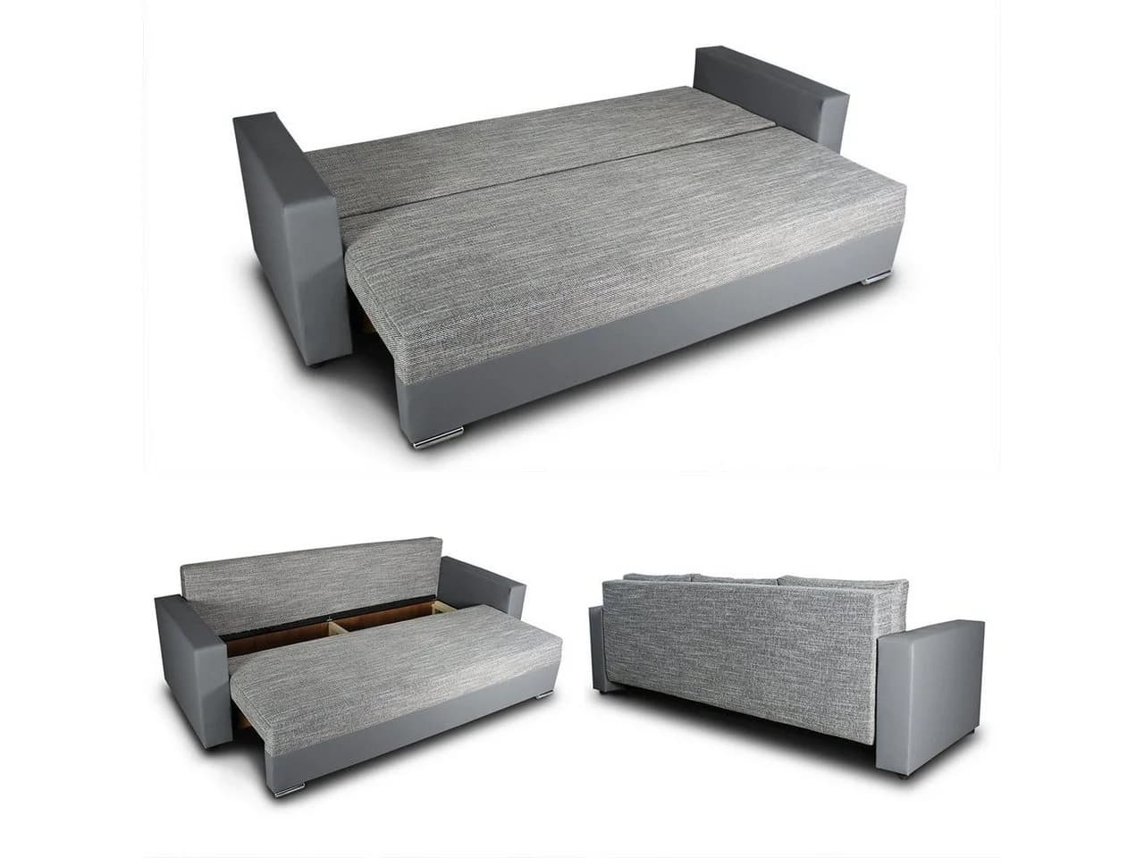Sofnet Schlafsofa Bird mit Schlaffunktion und Bettkasten