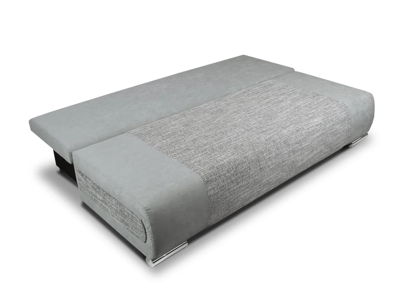 Sofnet Schlafsofa Naki mit Schlaffunktion und Bettkasten Grau - Bild 3