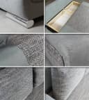 Sofnet Schlafsofa Naki mit Schlaffunktion und Bettkasten Grau Bild 5