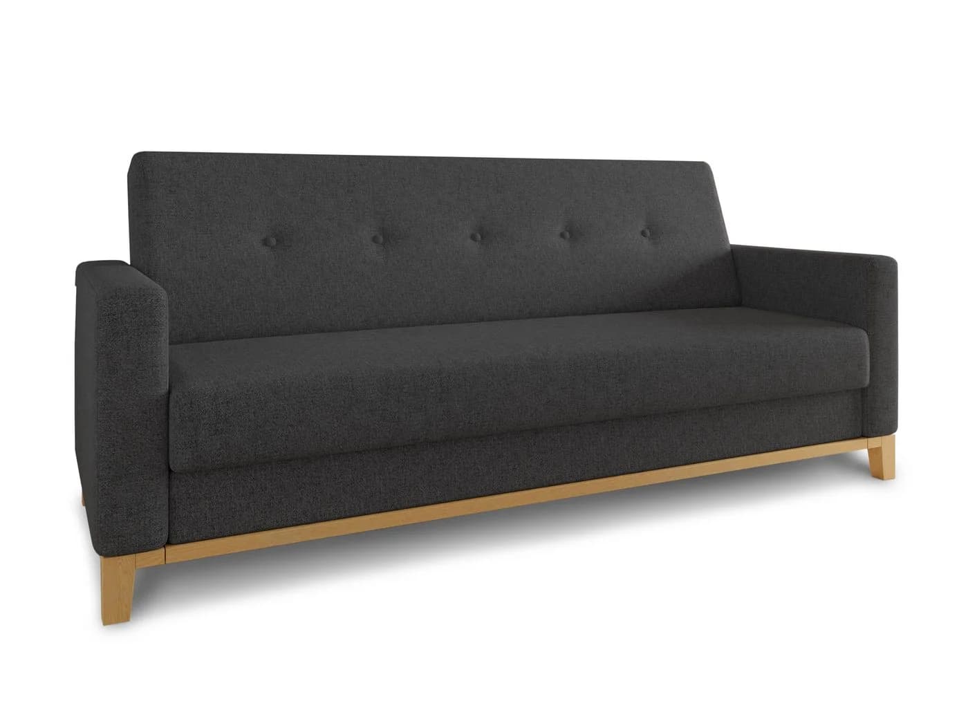 Sofnet Schlafsofa Wood mit Schlaffunktion und Bettkasten