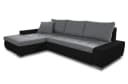 Sofnet Ecksofa Faris mit Schlaffunktion und Bettkasten Grau Bild 1