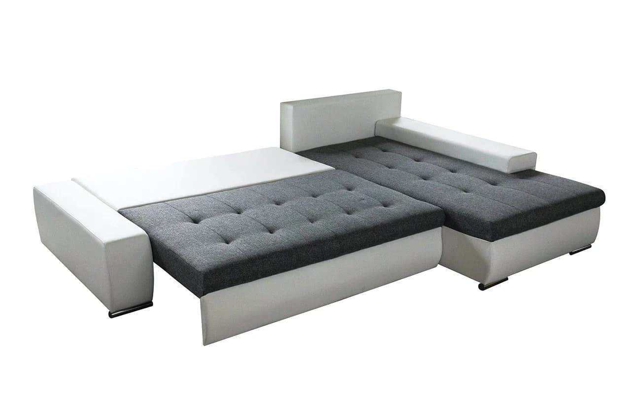 Sofnet Ecksofa Faris mit Schlaffunktion und Bettkasten Grau - Bild 3