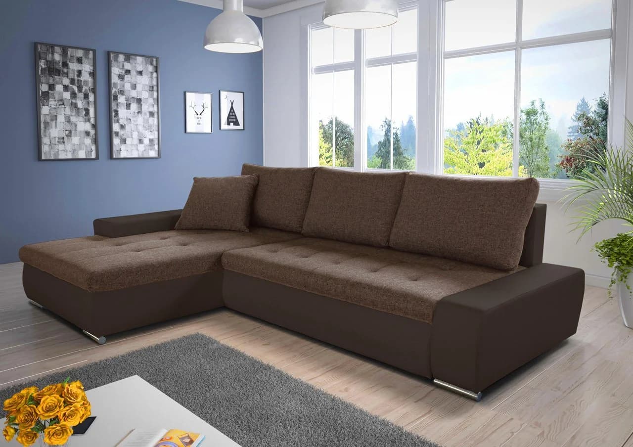 Sofnet Ecksofa Faris mit Schlaffunktion und Bettkasten - Bild 2