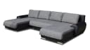 Sofnet Wohnlandschaft Otis U-Form Ecksofa mit Schlaffunktion und Bettkasten Bild 1