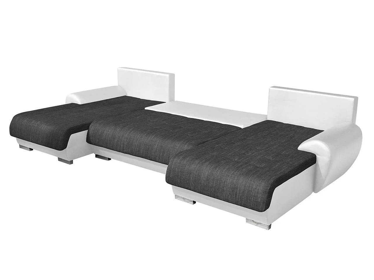 Sofnet Wohnlandschaft Otis U-Form Ecksofa mit Schlaffunktion - Bild 3