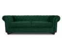 Sofnet Sofa Asti 3 Chesterfield Sofa 3-Sitzer Bluvel Velours Bild 2