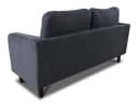 Sofnet Sofa Kera 2 2-Sitzer Velours Braun Holzfüße Bild 1