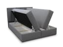 Sofnet Boxbett Star Grau mit Bettkästen und Bonell-Matratze Bild 3