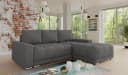 Sofnet Ecksofa Pavo Grau mit Schlaffunktion und Bettkasten Bild 2