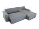 Sofnet Ecksofa Pavo Grau mit Schlaffunktion und Bettkasten Bild 4
