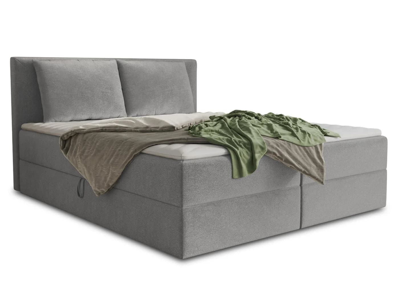 Sofnet Boxbett Egro mit Bettkästen, Bonell-Matratze und Topper