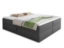 Sofnet Boxbett Base Grau mit Bettkästen und Bonell-Matratze Bild 1