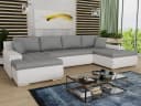 Sofnet Wohnlandschaft Faris U - Ecksofa mit Schlaffunktion und Bettkasten Bild 2