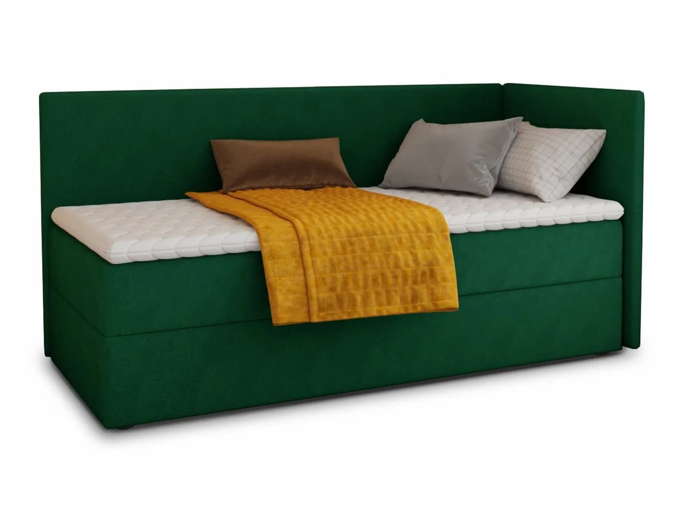 Sofnet Boxbett Flame mit Bettkasten, Bonell-Matratze und Topper