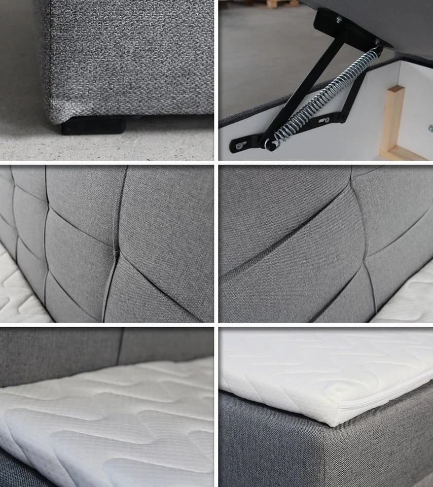 Sofnet Boxbett Best Mini mit Bettkasten und Bonell-Matratze - Bild 4