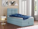 Sofnet Boxbett Best Mini mit Bettkasten und Matratze - Blau Bild 2