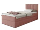 Sofnet Boxbett Star Mini Rosa mit Bettkasten und Bonell-Matratze Bild 1