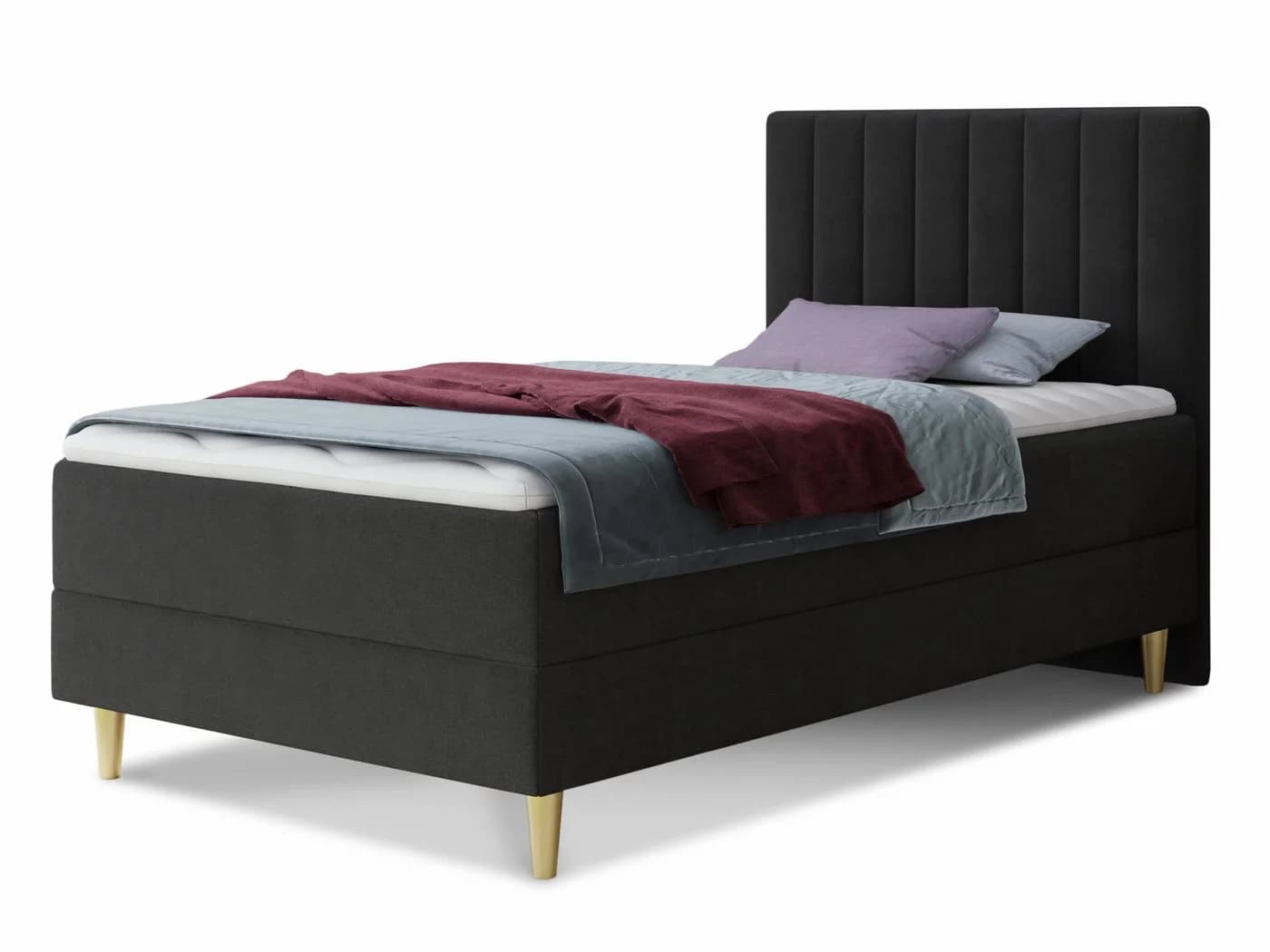Sofnet Boxbett Gold Mini mit Bettkasten und Bonell-Matratze