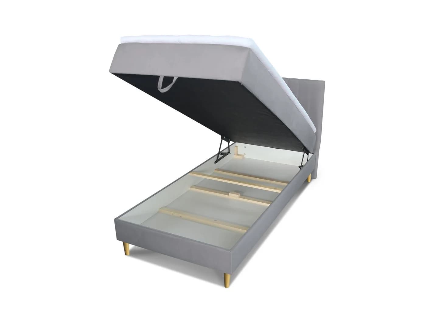 Sofnet Boxbett Gold Mini mit Bettkasten und Bonell-Matratze - Bild 3