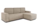 Sofnet Ecksofa Roma L Beige mit Schlaffunktion und Bettkasten Bild 1