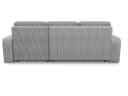 Sofnet Ecksofa Roma L Grau mit Schlaffunktion und Bettkasten Bild 5