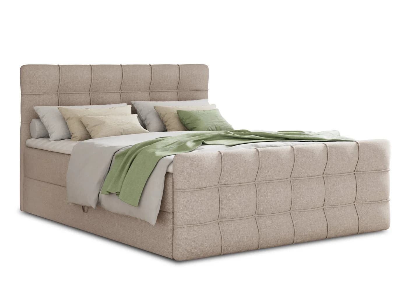 Sofnet Boxbett Best Lux mit Bettkästen und Bonell-Matratze