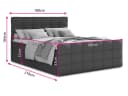 Sofnet Boxbett Best Lux mit Bettkästen und Bonell-Matratze Bild 5