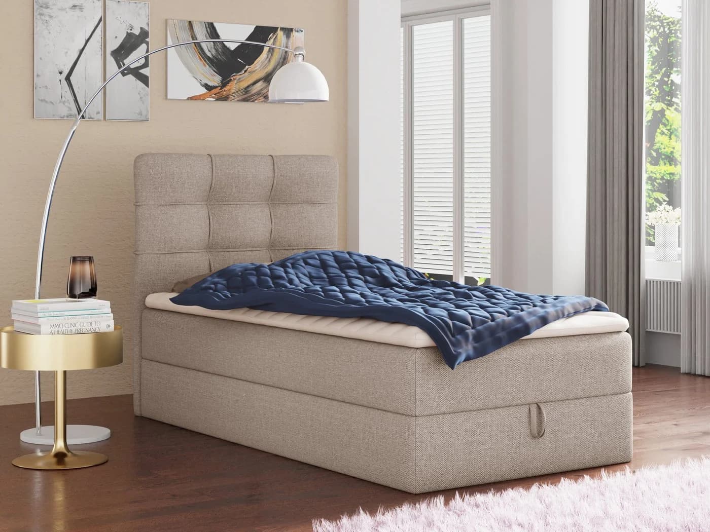 Sofnet Boxbett Best Mini mit Bettkasten und Bonell-Matratze - Bild 2
