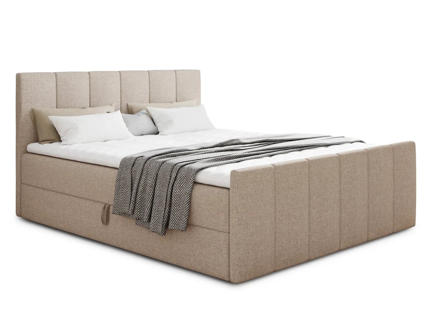 Sofnet Boxbett Star Lux mit Bettkästen und Bonnell-Matratze