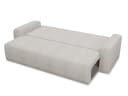 Sofnet Schlafsofa Spark mit Schlaffunktion und Bettkasten Grau Cordbezug Bild 3