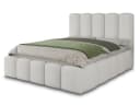 Sofnet Polsterbett Aura mit Bettkasten und Lattenrost Bouclé Coral Bild 1