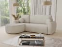 Sofnet Ecksofa Jazz L-Form mit Schlaffunktion Bouclé Coral Bild 2