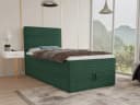 Sofnet Boxbett Mollo Mini Einzelbett Boxspring Cordstoff Bild 2