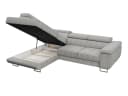 Sofnet Ecksofa Caris Cord mit Schlaffunktion und Bettkasten Bild 4