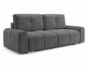 Sofnet Schlafsofa Fluffy mit Bettkasten und Bonellfederkern Grau Bild 1