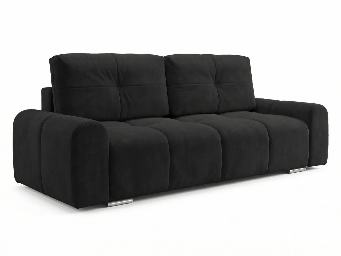 Sofnet Schlafsofa Fluffy mit Bettkasten und Bonellfederkern