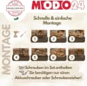 Modo24 Weinregal RW1 Massivholz Kiefernholz 12-91 Flaschen Bild 5