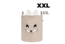 Sipo Aufbewahrungskorb XXL 63L Polyester Hasenmotiv Bild 2