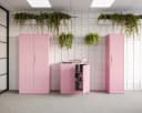 Jan Nowak Aktenschrank Metall Rosa Abschließbar Bild 4