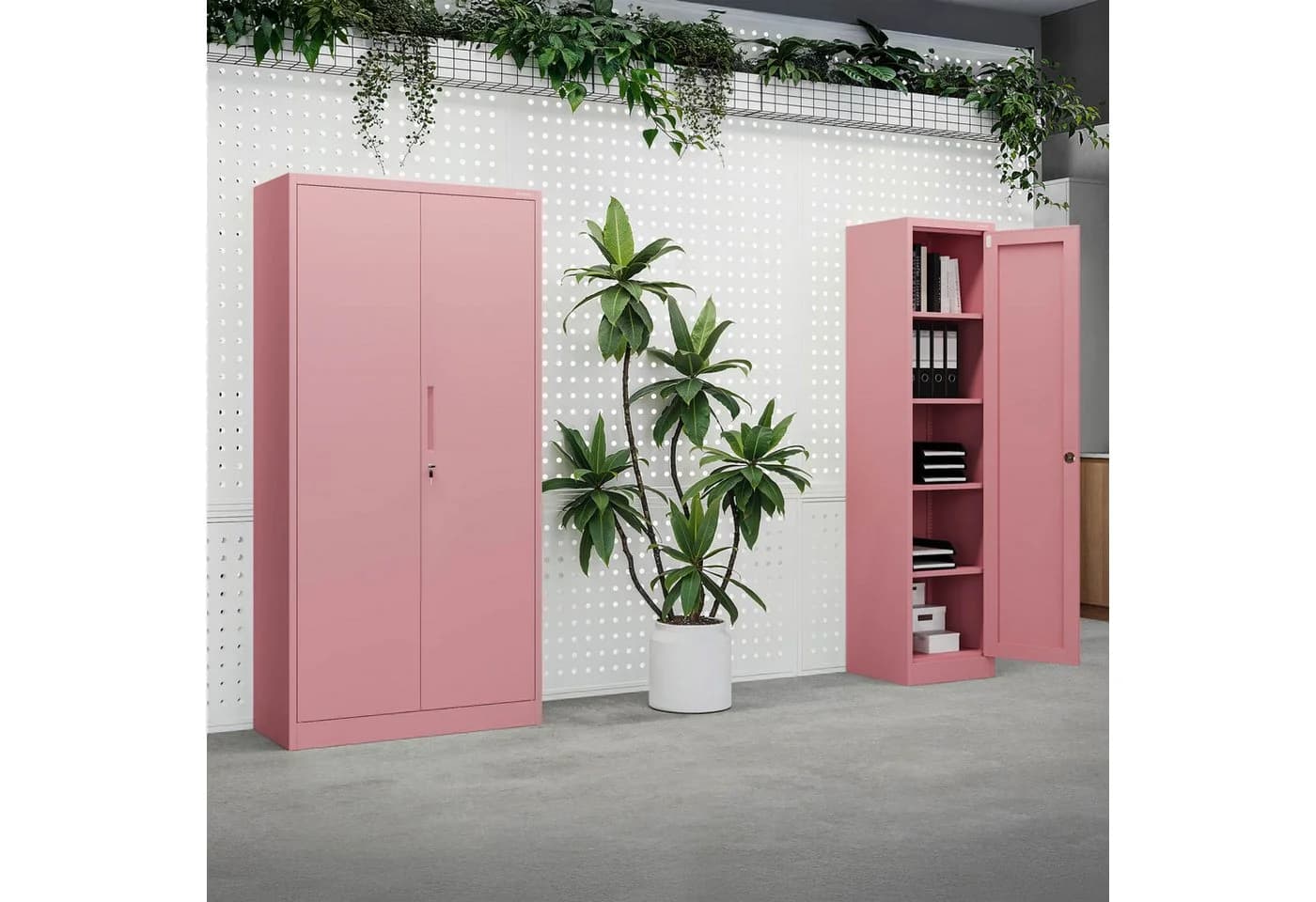 Jan Nowak Aktenschrank ALEX Metall Rosa 45 cm - Bild 5