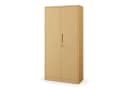 Jan Nowak Mehrzweckschrank DAWID Metall abschließbar 90 cm Beige Bild 2