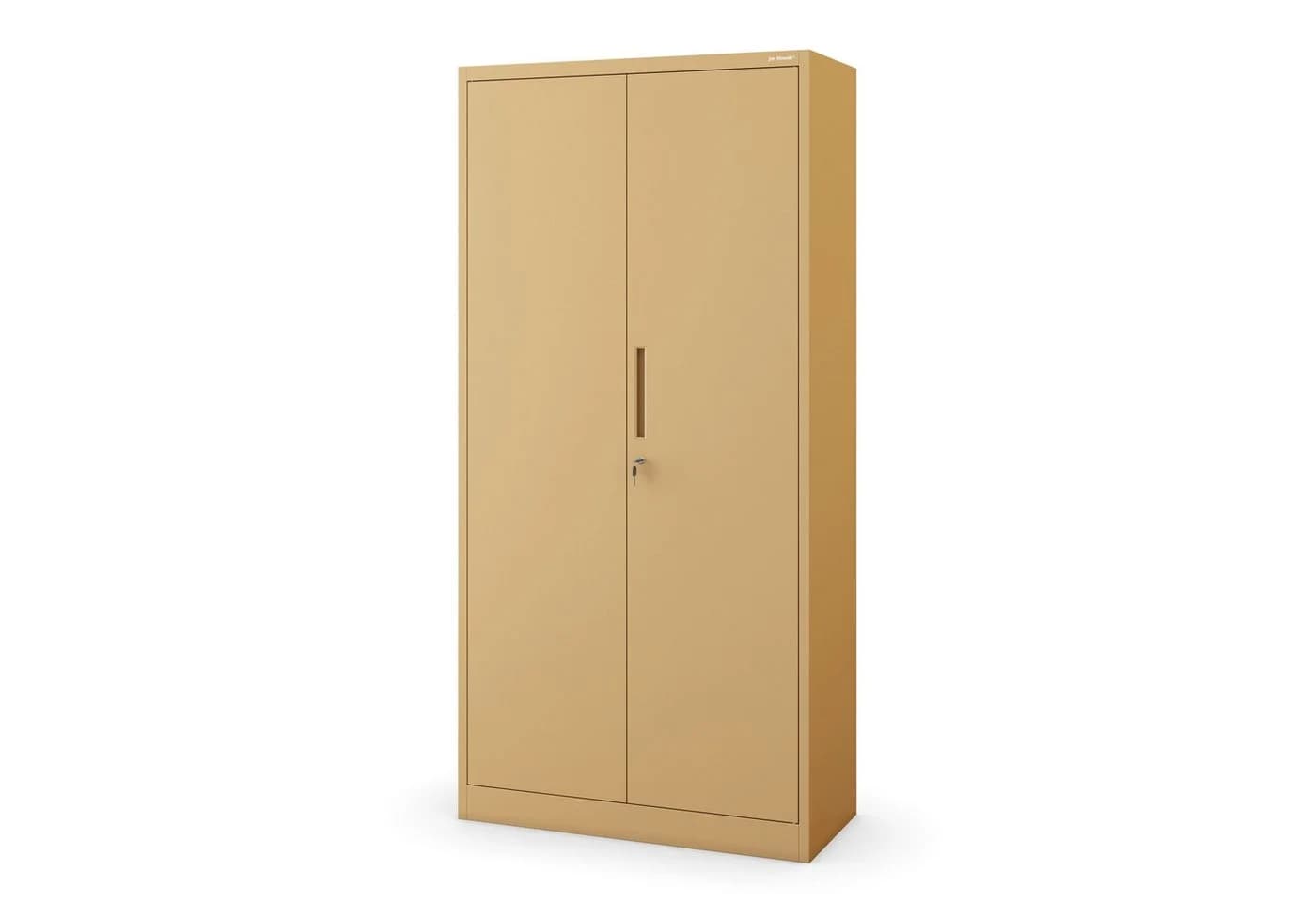 Jan Nowak Mehrzweckschrank DAWID Metall abschließbar 90 cm Beige - Bild 2