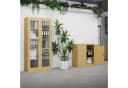 Jan Nowak Aktenschrank Metall abschließbar 90 cm BEATA Beige Bild 4