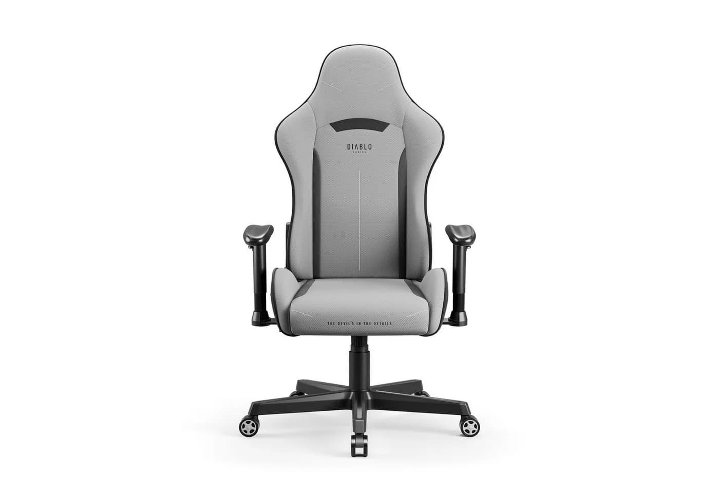 DIABLO CHAIRS Gaming-Stuhl X-Starter Grau SoftTouch Stoff